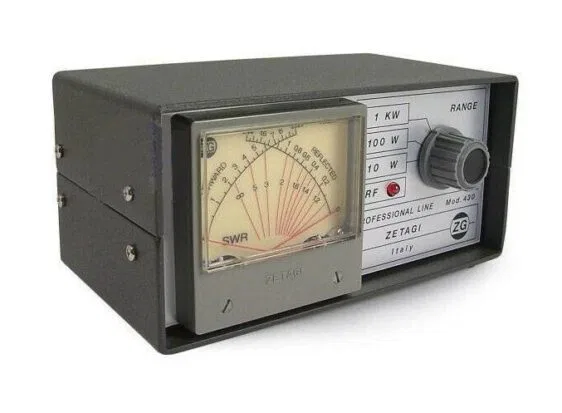 430 ZETAGI MEDIDOR ROE/WATT 120-500 MHZ