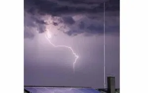 PROCOMM PT-99 Antena de base fibra CB 27 Mhz. 5,65 metros