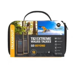 Motorola TALKABOUT T82 Extreme, pareja de Walkies PMR-446 con maletín