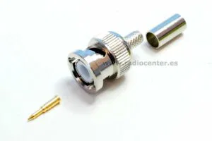 BNC METALICO RG-58U CRIMPAR