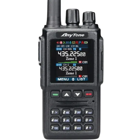 AT-D168UV DMR ANYTONE VHF-UHF ANALOGICO-DIGITAL
