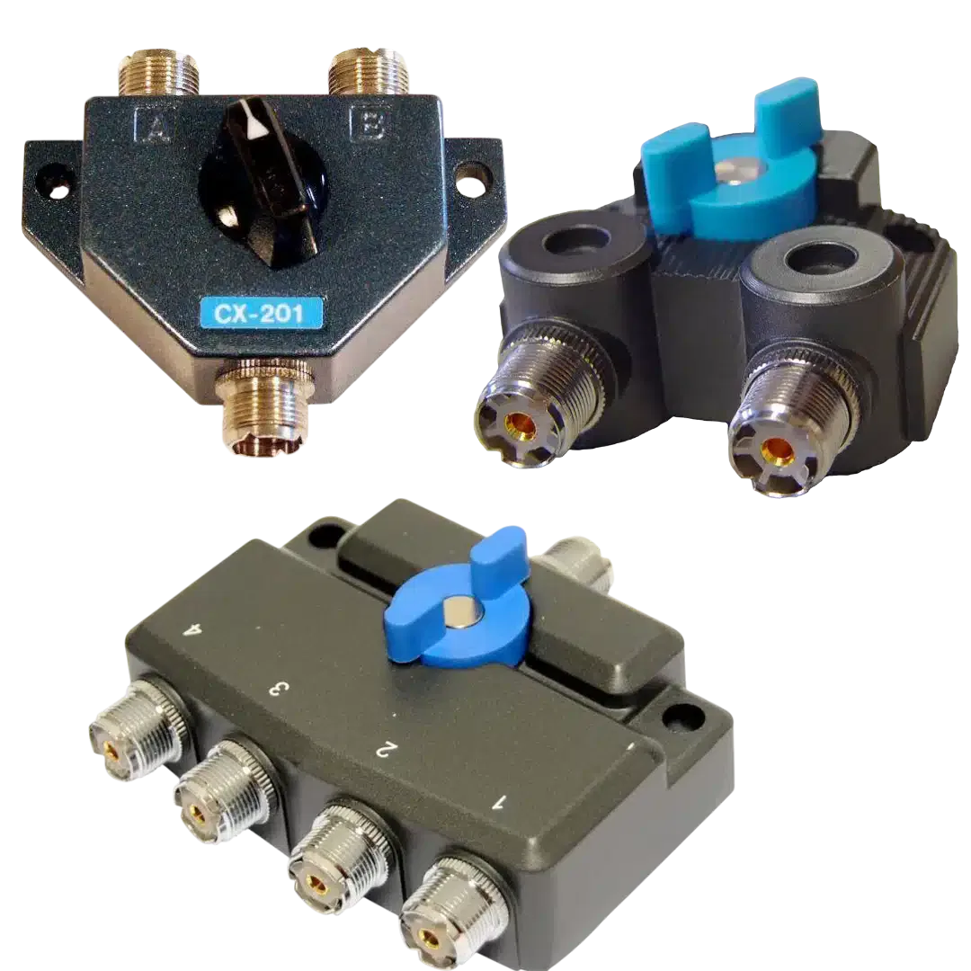 Conmutadores coaxiales