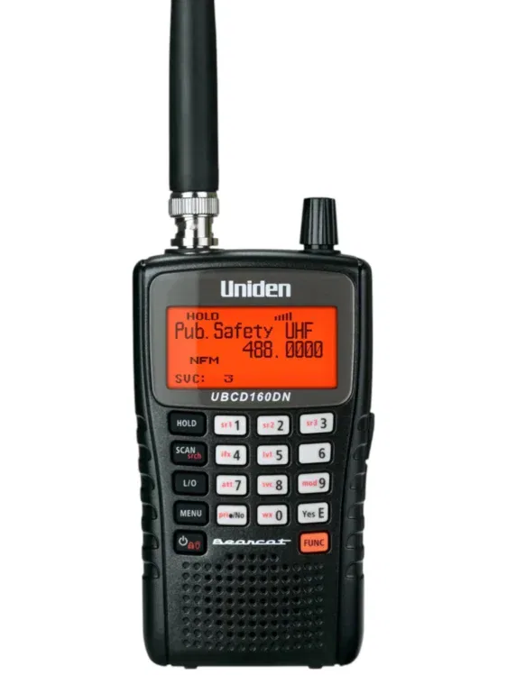 Uniden UBCD160DN Escáner digital portátil con dPMR, DMR y NDXN