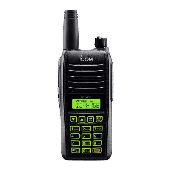 Transceptor de radio ICOM IC-A16