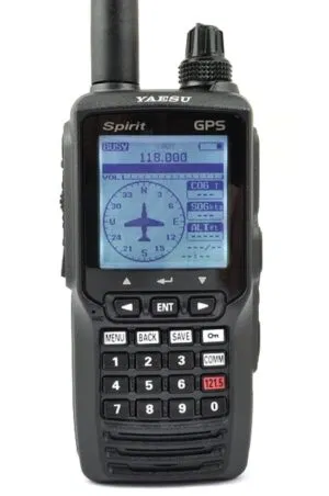 YAESU FTA‑750L TRANSCEPTOR AERONÁUTICO CON GPS, VOR E ILS