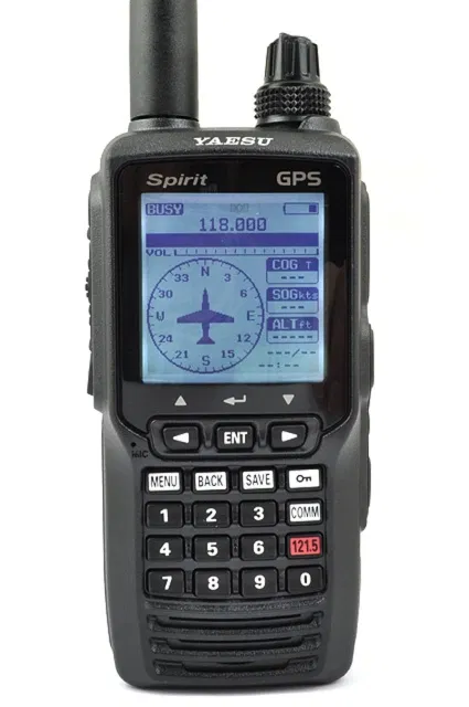 YAESU FTA‑750L TRANSCEPTOR AERONÁUTICO CON GPS, VOR E ILS