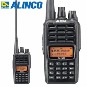 ALINCO DJ‑VX50 WALKIE DOBLE BANDA RADIOAFICIONADO IP67